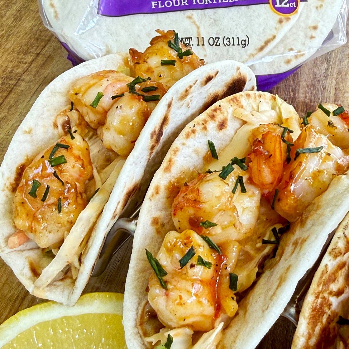 Blackstone Bang Bang Shrimp Tacos