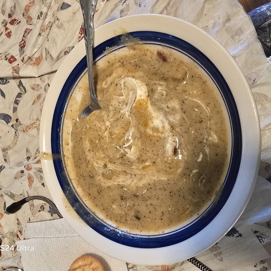 Instant Pot Loaded Potato Soup (with a slow cooker version)
