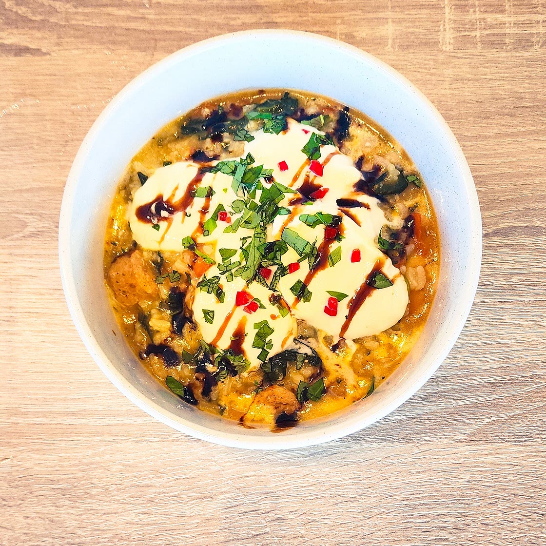 Risotto caprese