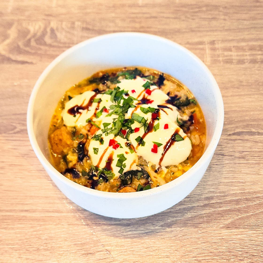 Risotto caprese