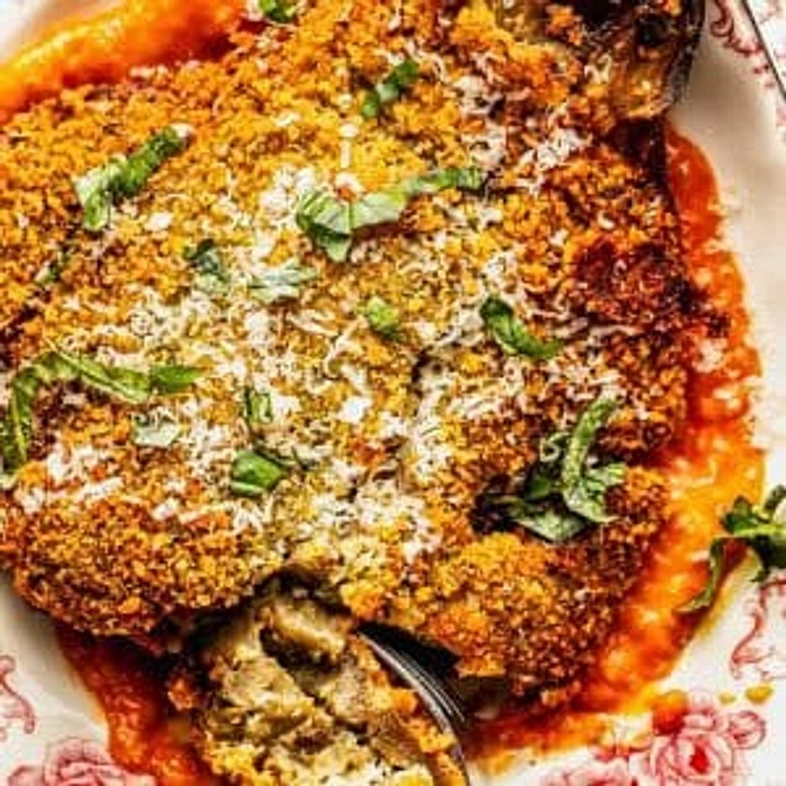 Crispy Eggplant Schnitzel