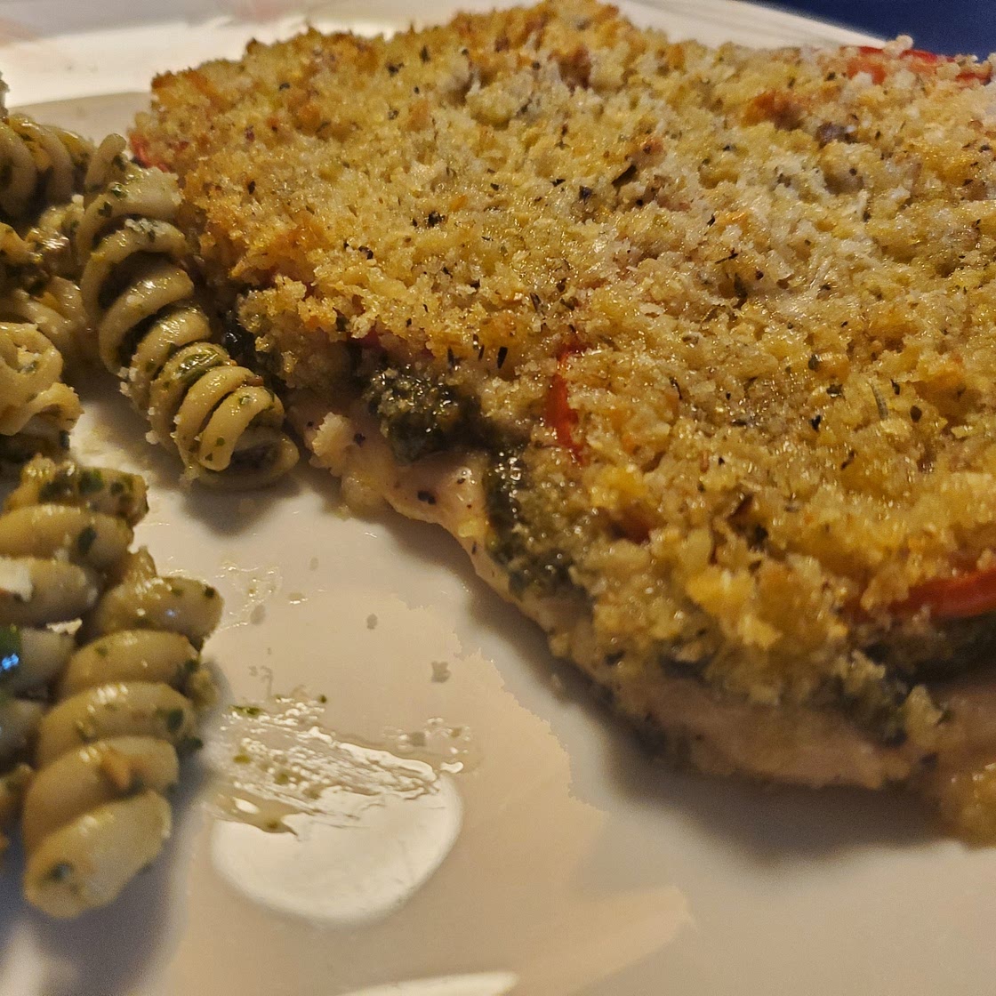 Pesto Baked Chicken Recipe