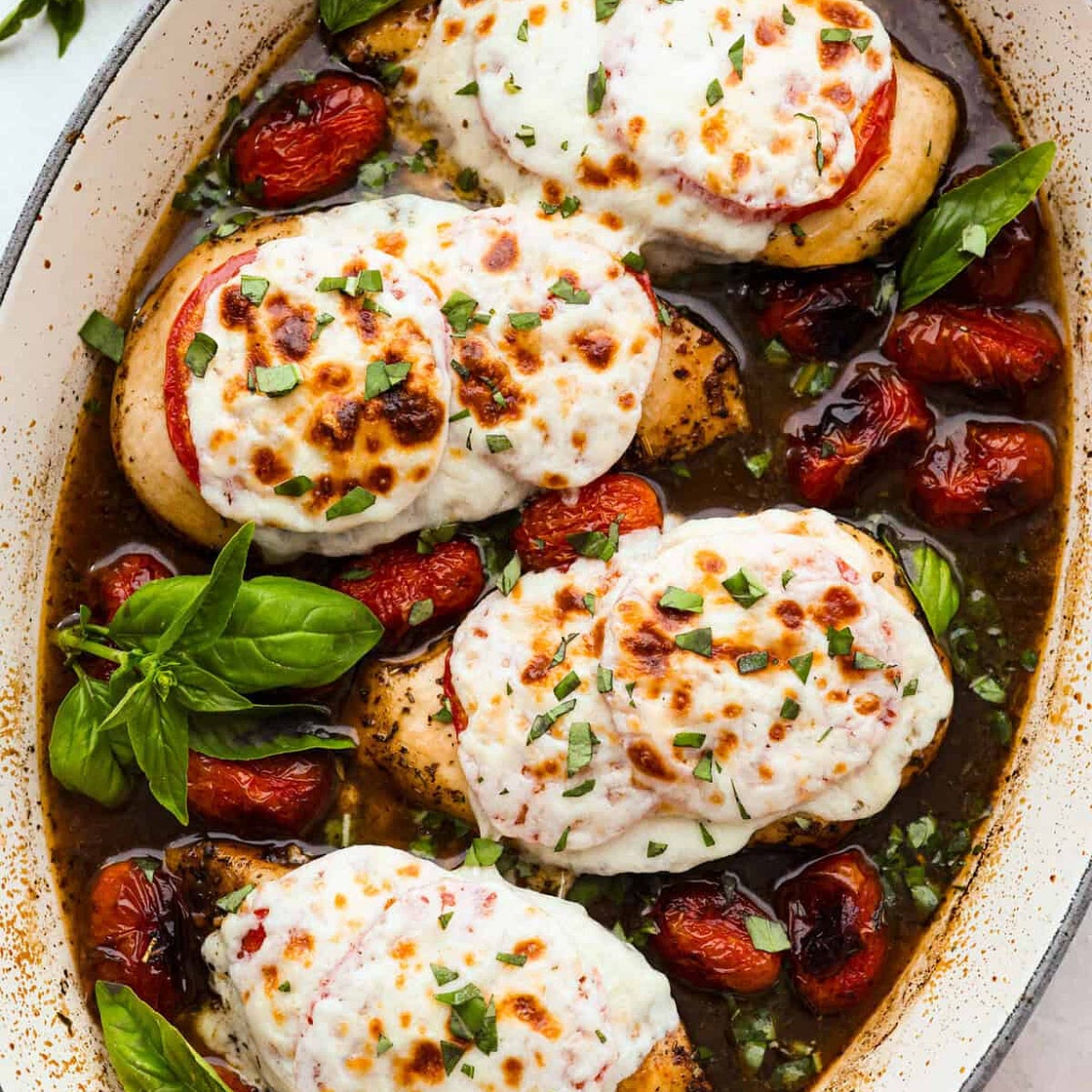 Baked Caprese Chicken