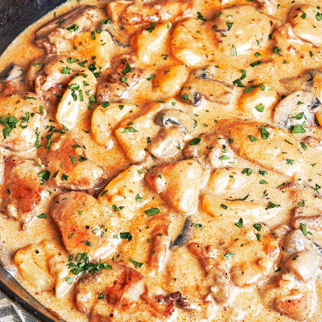 Creamy Chicken and Gnocchi