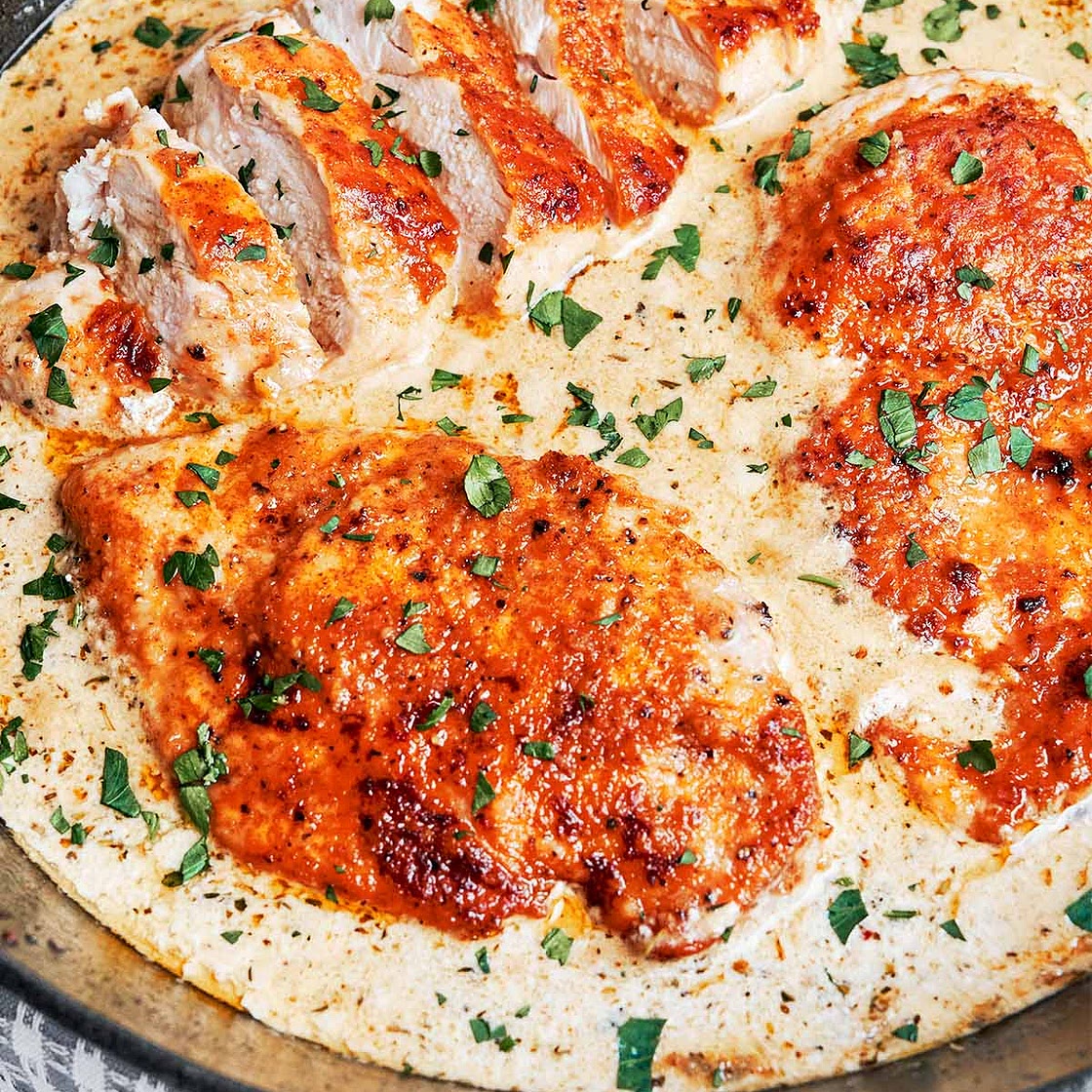 Creamy Alfredo Chicken (No Pasta)