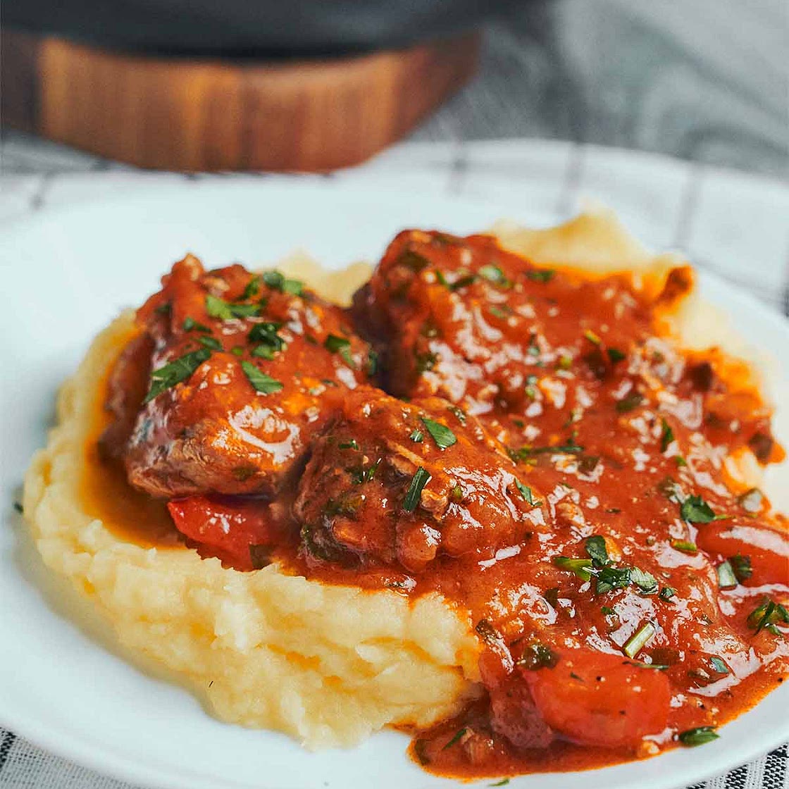 Hearty Pork Stew with Vegetables
