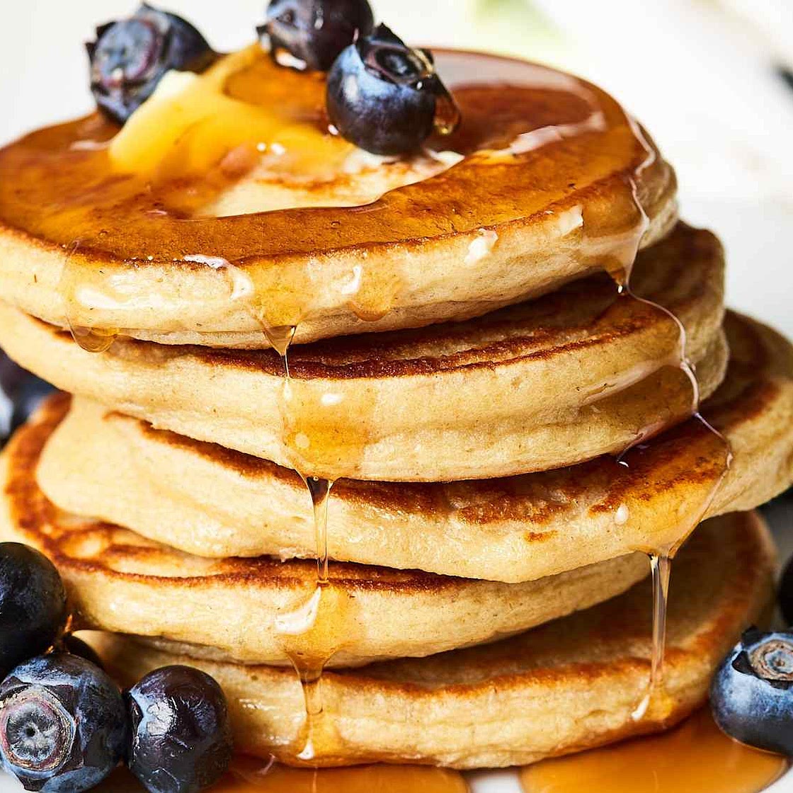 3-Ingredient Cottage Cheese Pancakes