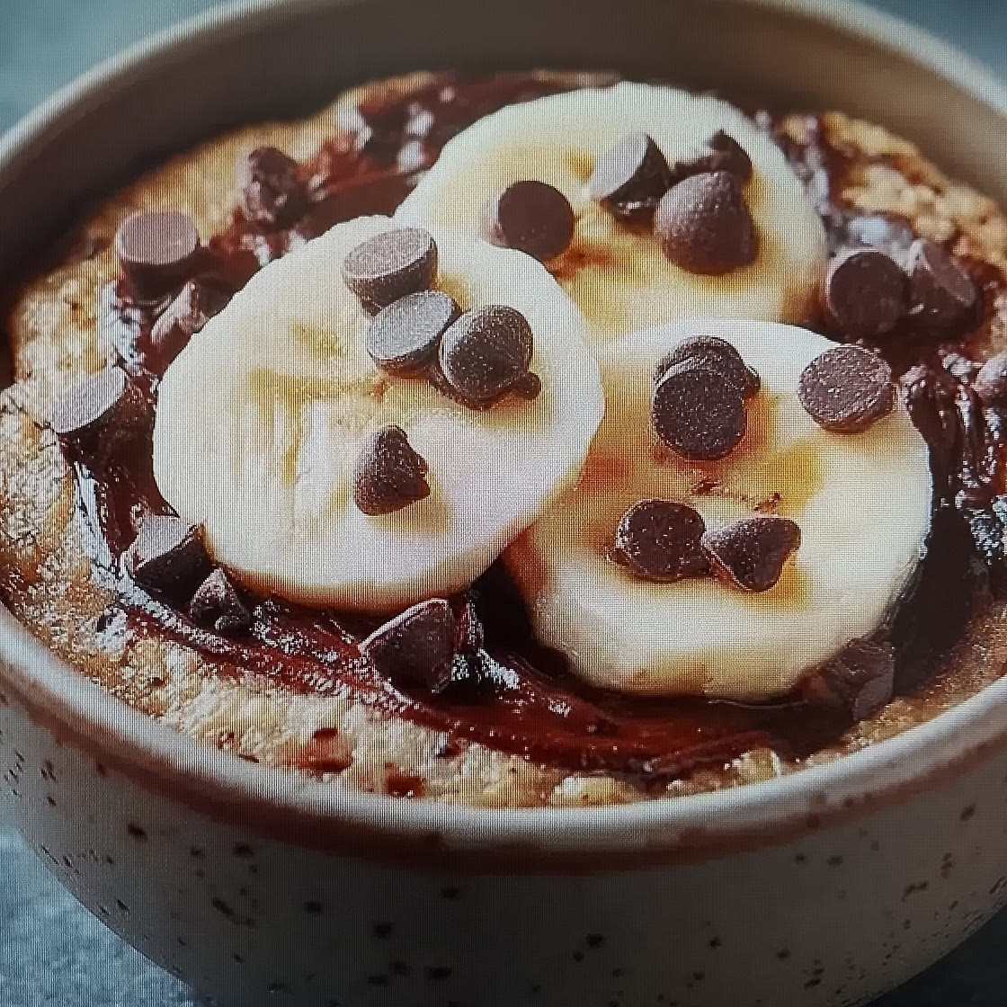 Bowl cake banane-choco
