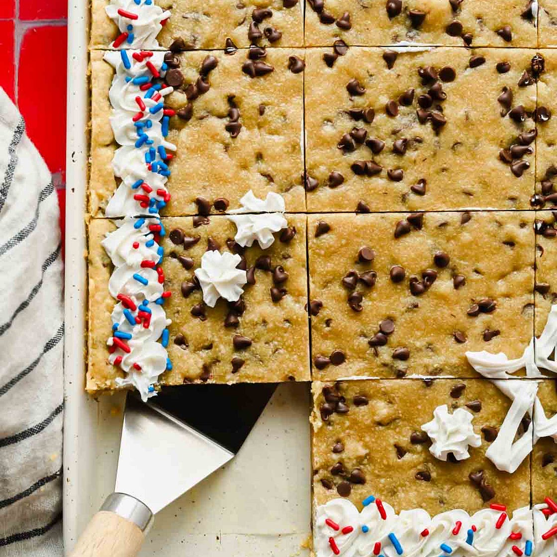 4th of July Cookie Cake