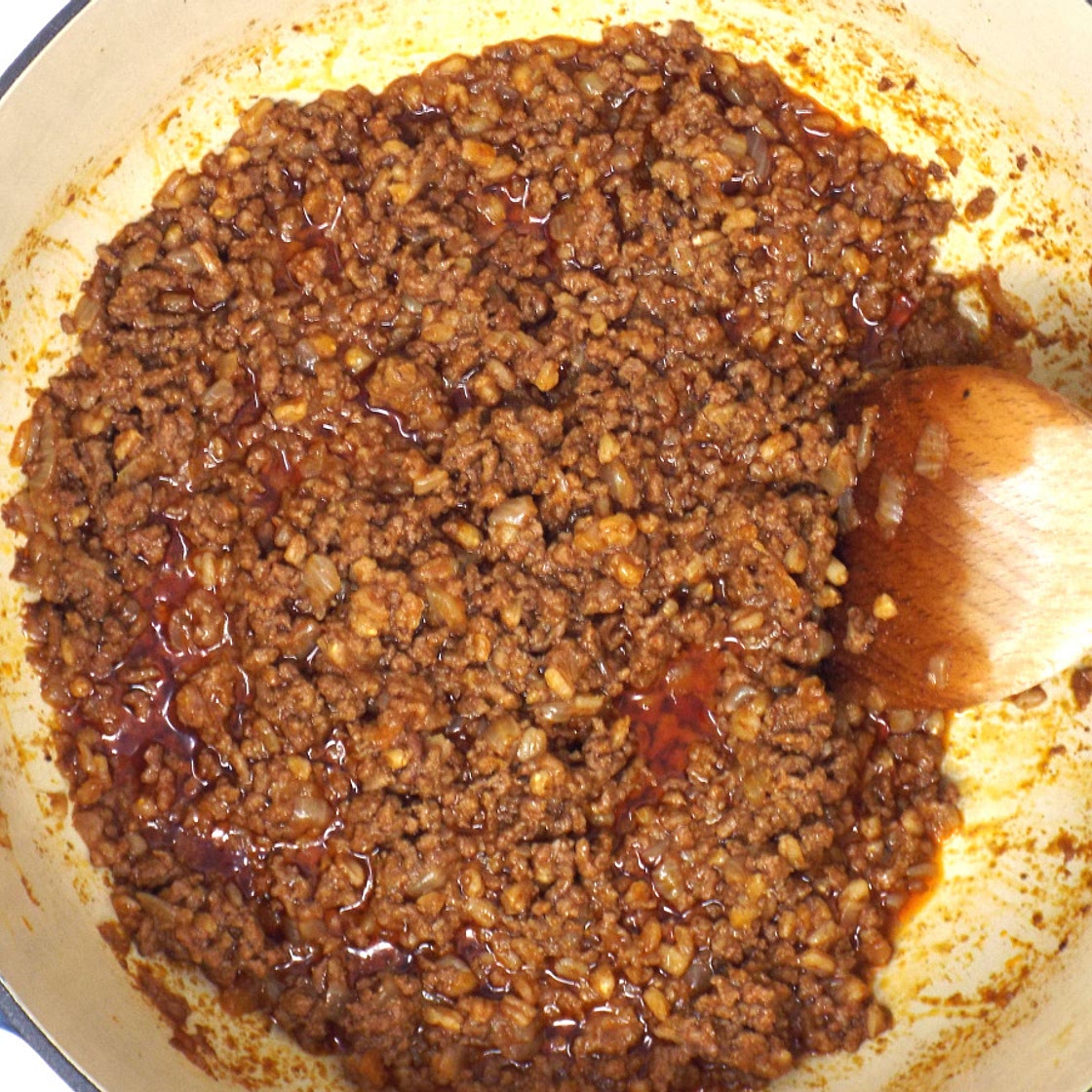 Ground Beef and Farro Taco Meat Filling