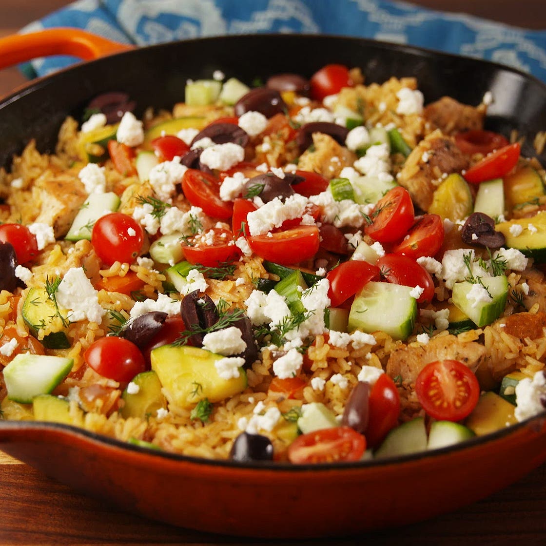 Greek Gyro Skillet