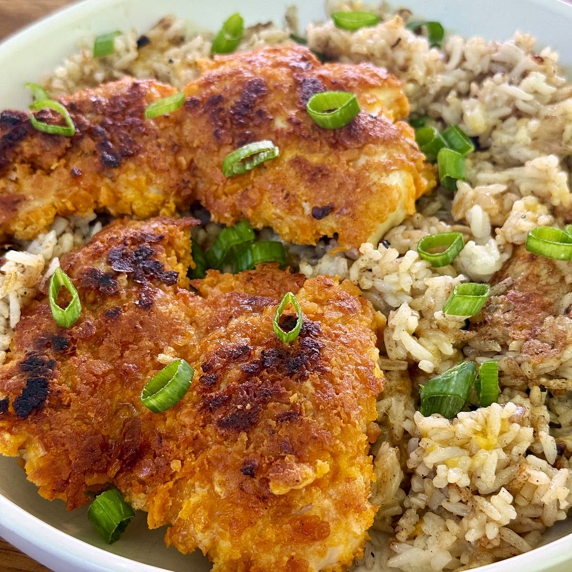 Blackstone Crispy Cheez-It Chicken
