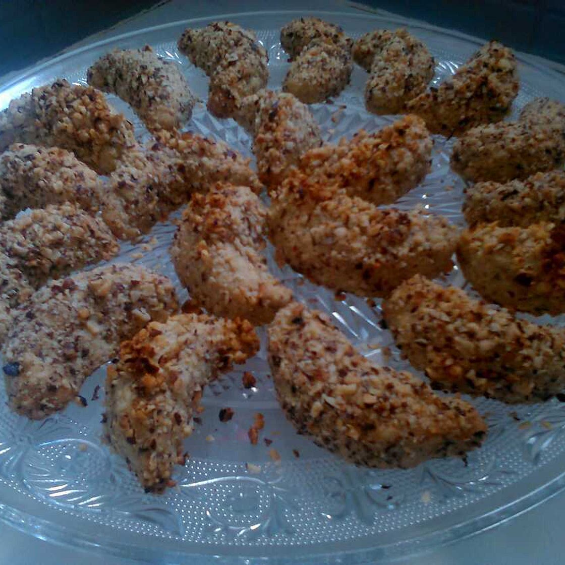 Croissants aux noisettes