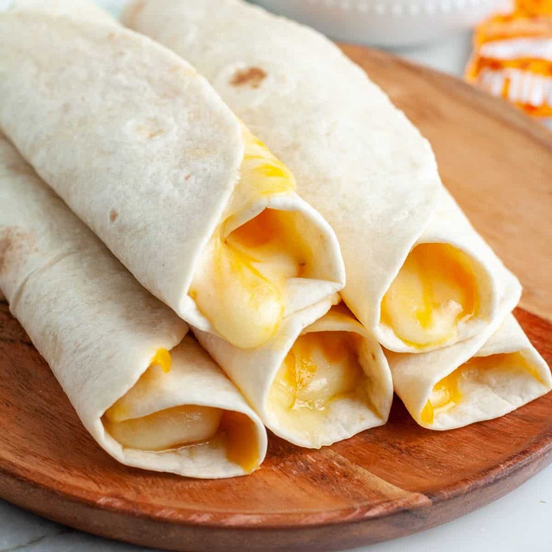 Copycat Taco Bell Cheesy Roll-Ups