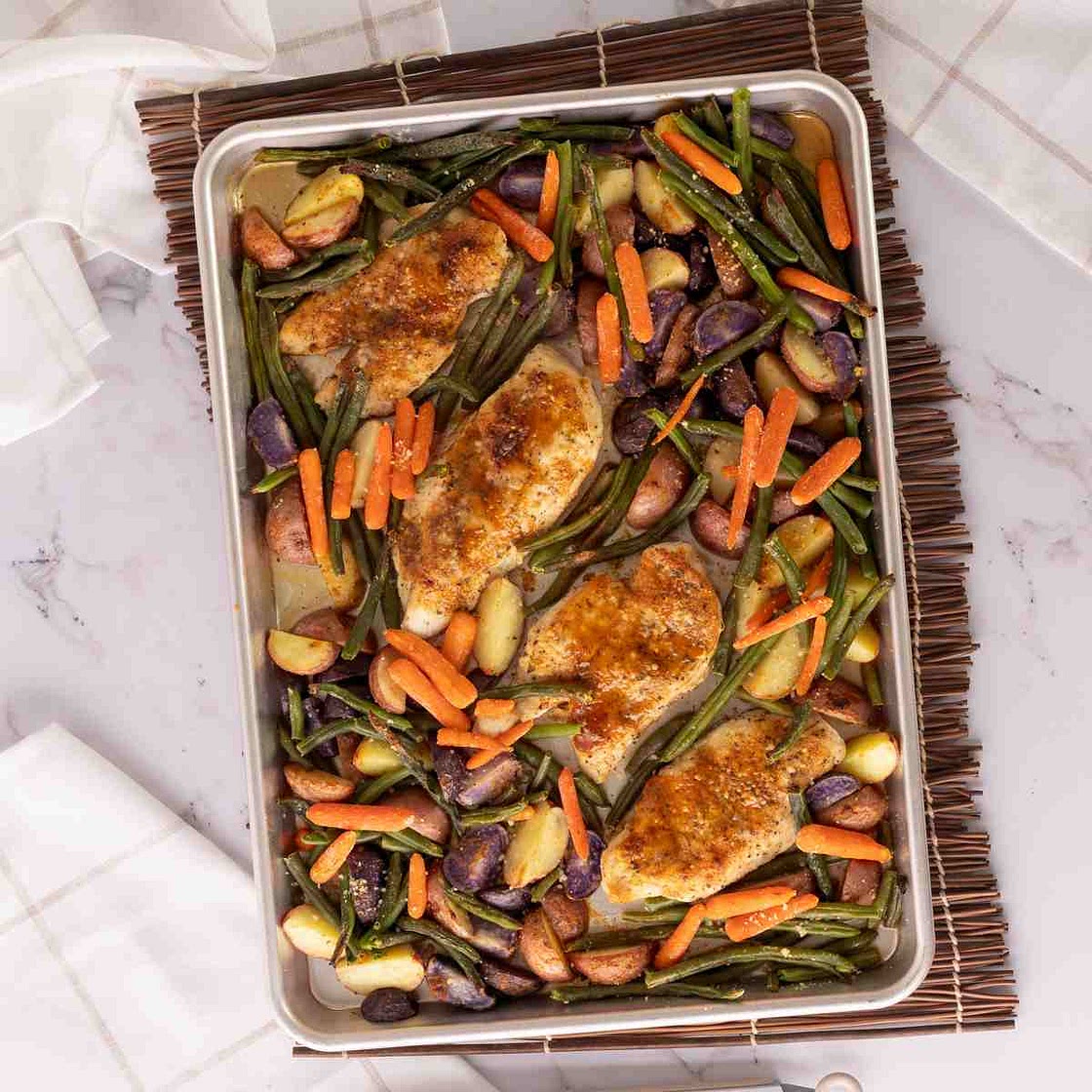 Sheet Pan Chicken and Vegetables
