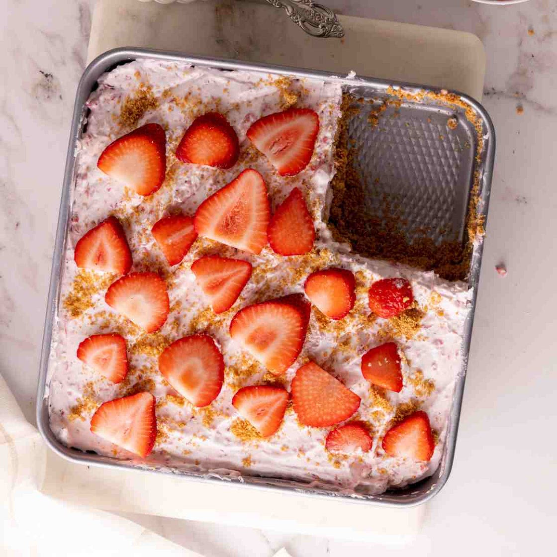 No Bake Strawberry Dessert