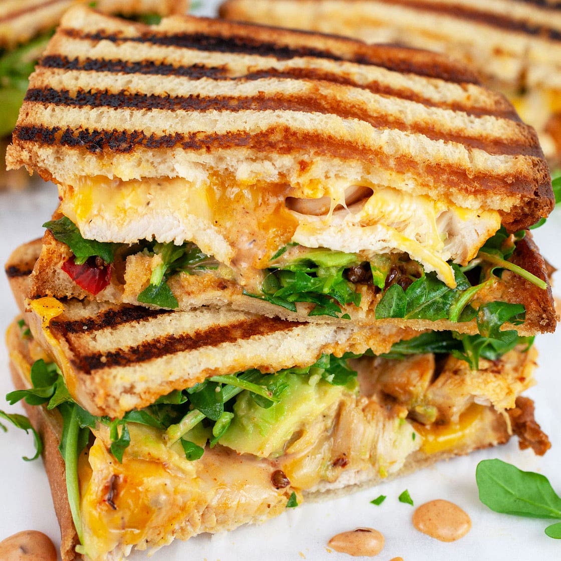 Chipotle Chicken Panini