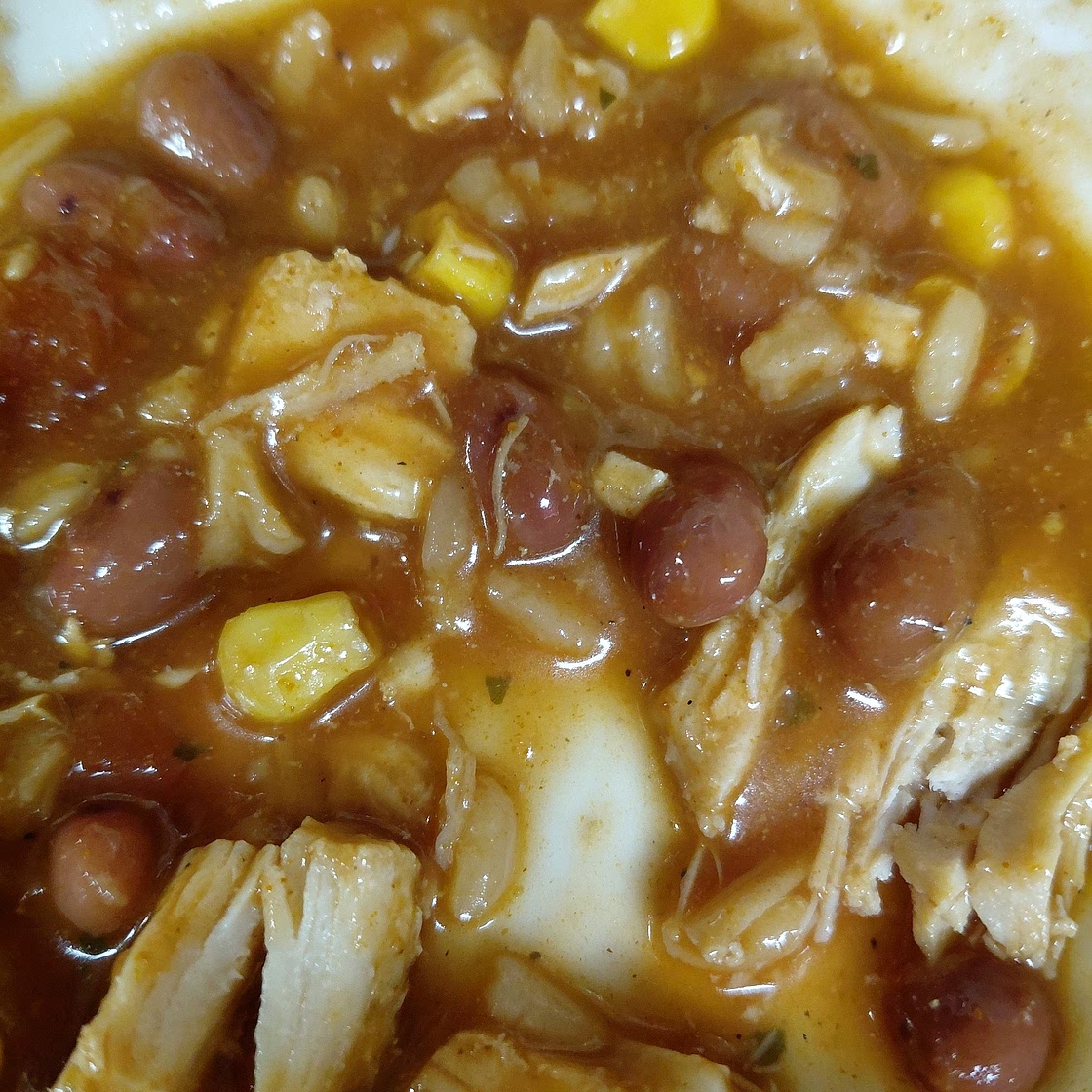 Slow Cooker Chicken Taco Soup