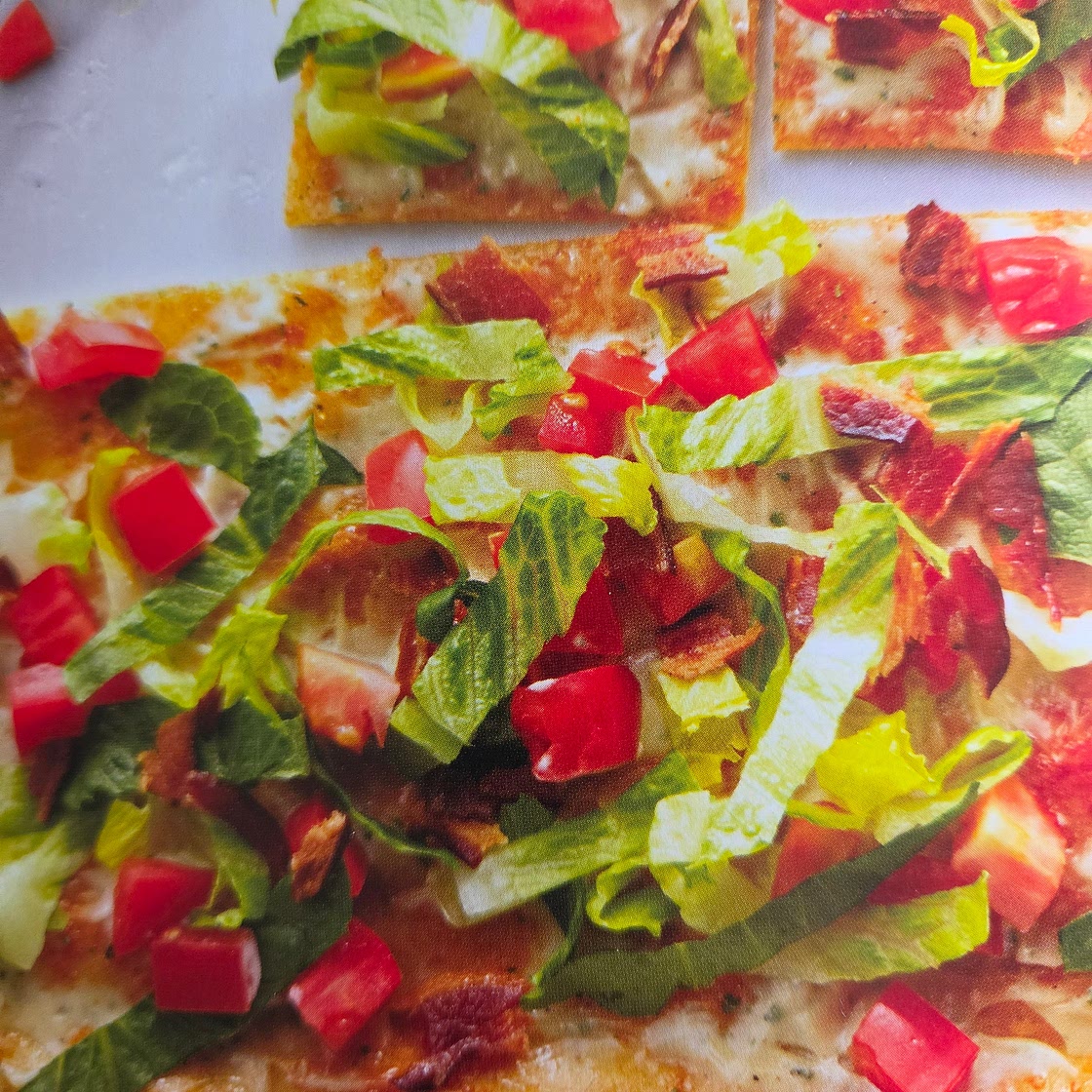 Bacon, Lettuce & Tomato Pizza