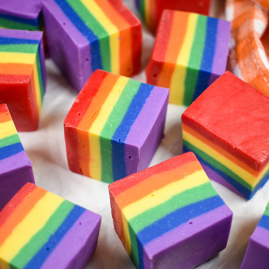 Rainbow Fudge