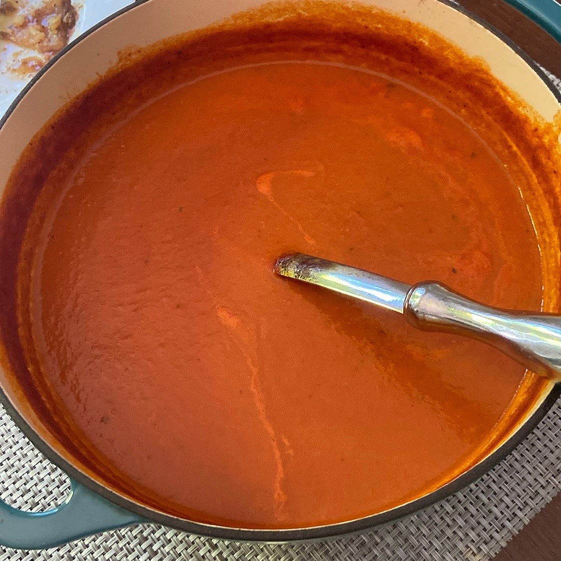 Healing Roasted Tomato and Red Pepper Soup