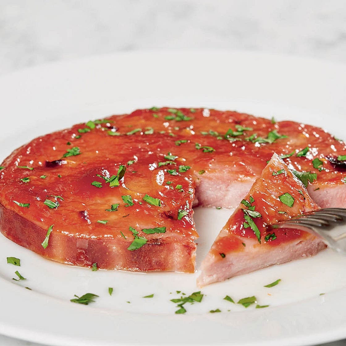 JP's Broiled Ham Steaks