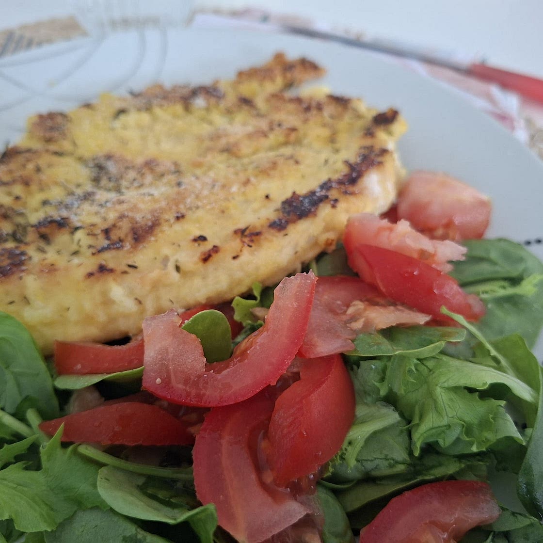 Breaded Chicken with Corn Flour