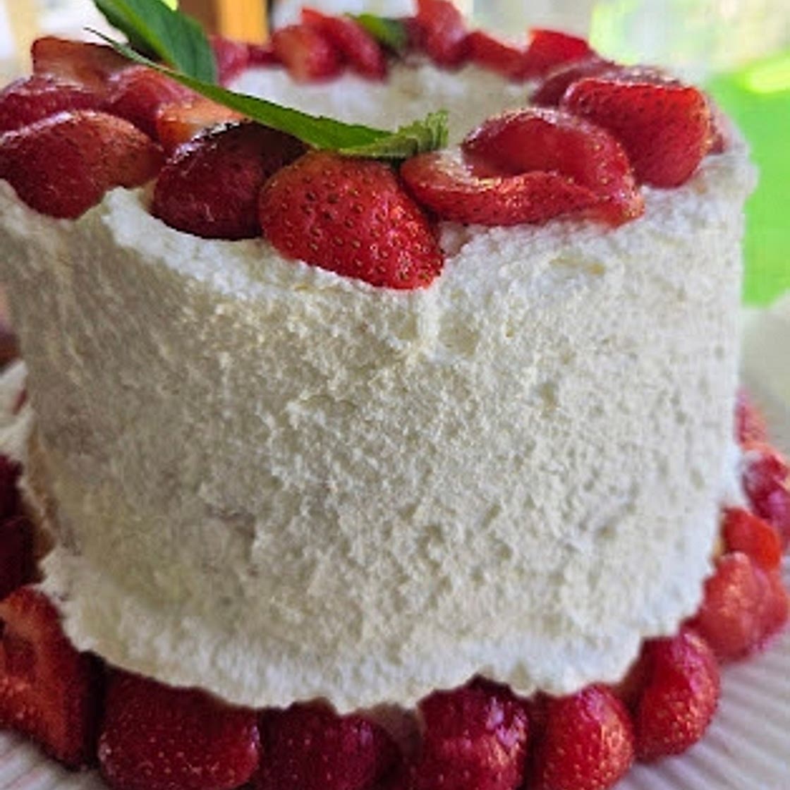 Easy Angel Food Strawberry Shortcake