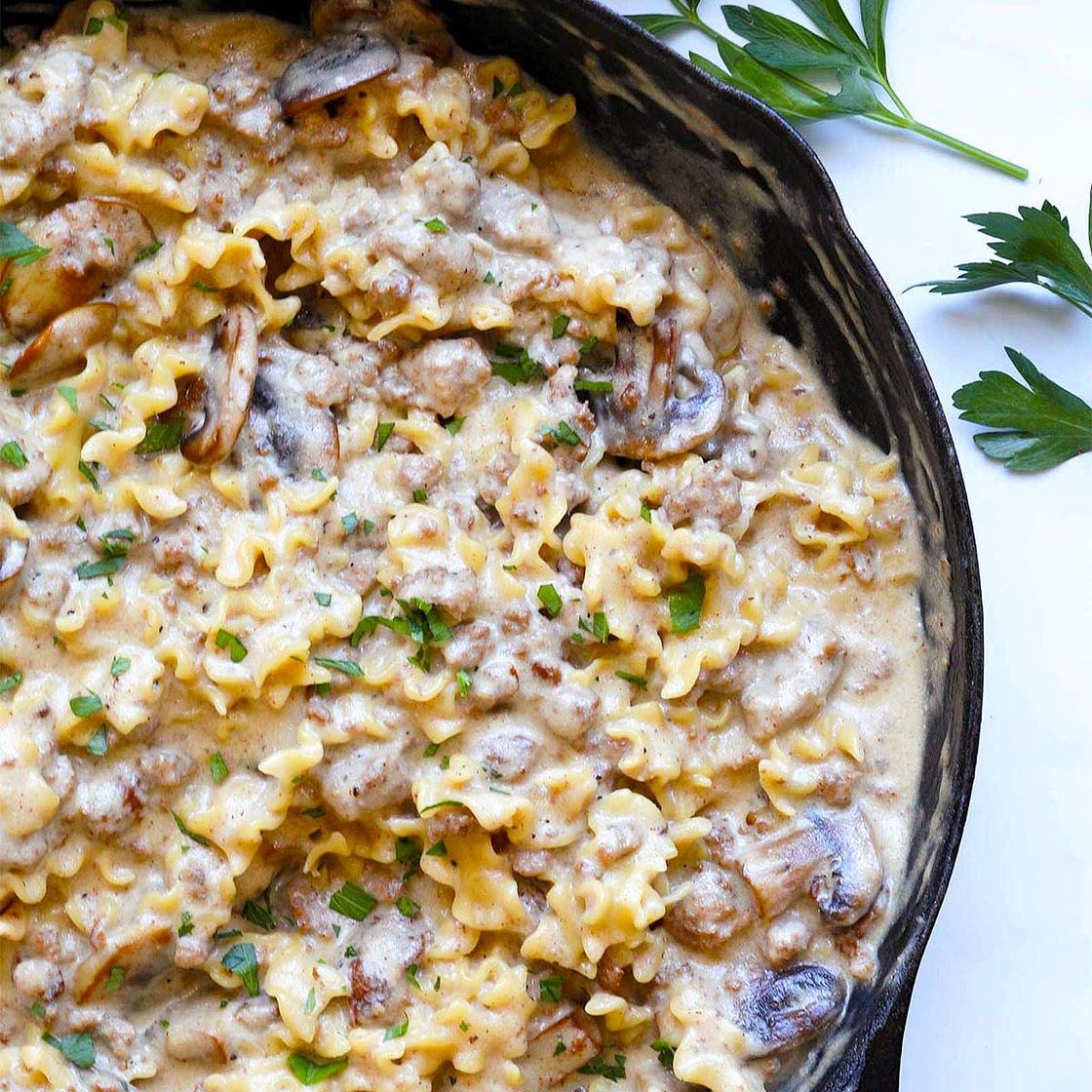 Beef Stroganoff - Hamburger Helper Recipe