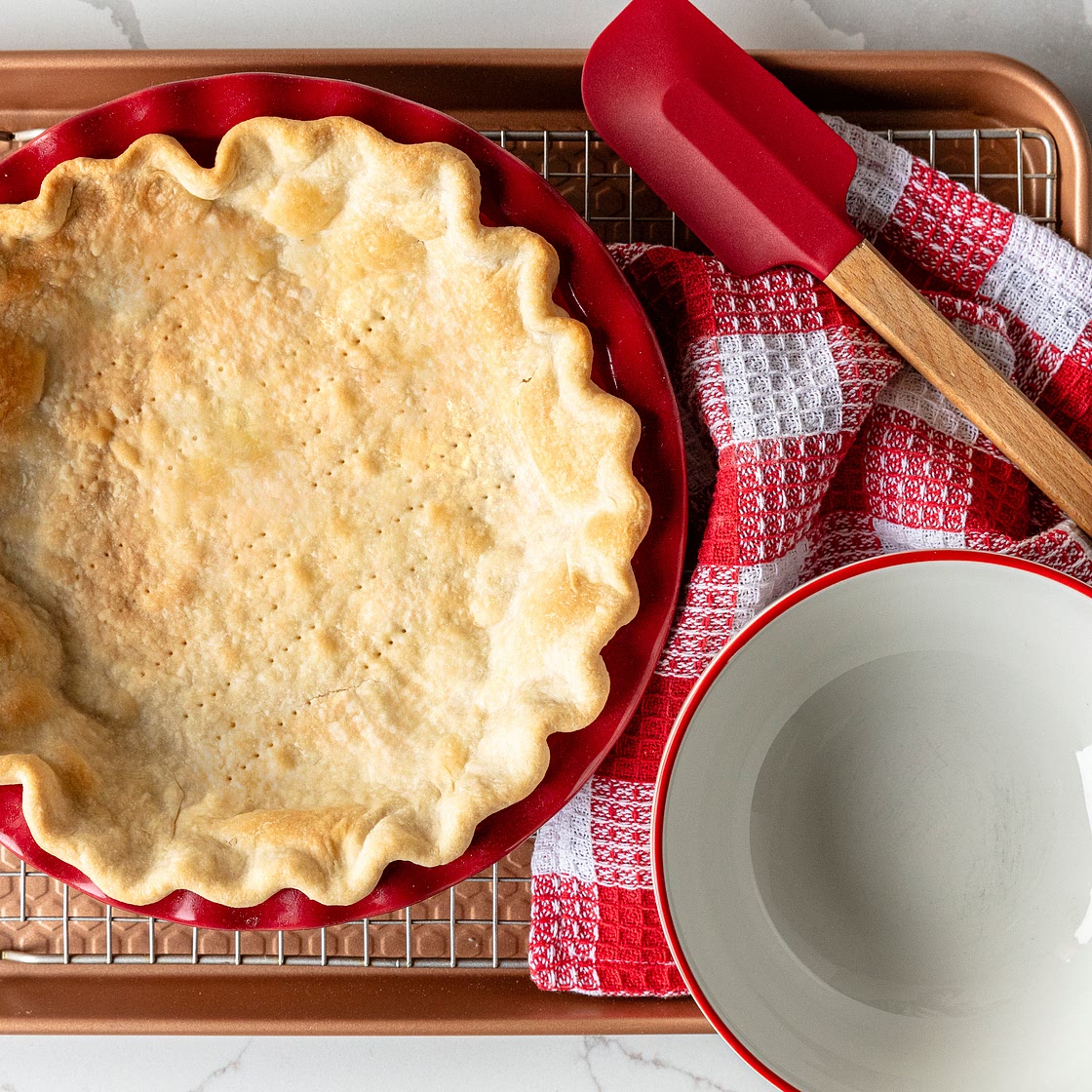 Baked Pie Crust