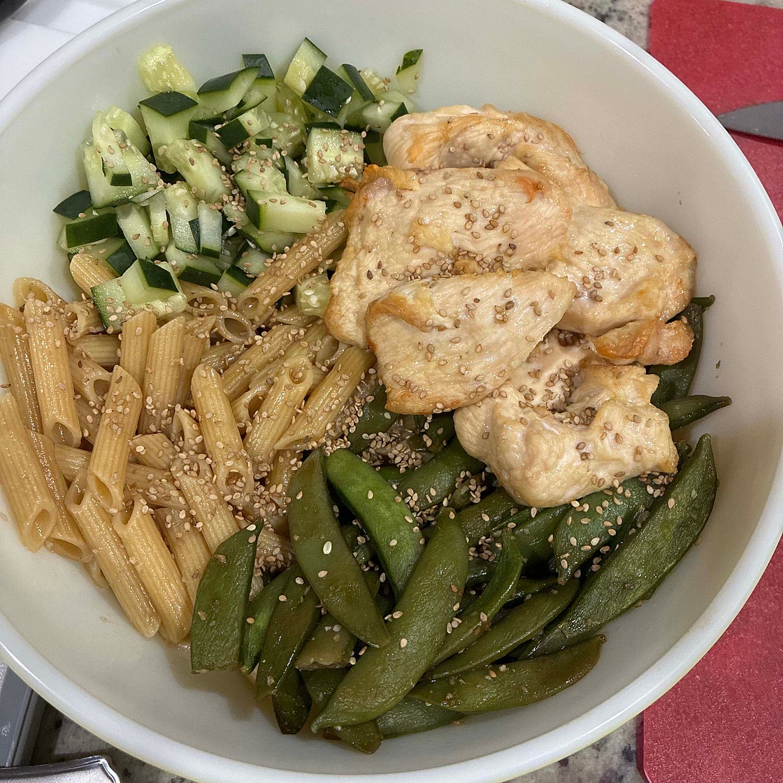 15 Minute Meal Prep: Sesame Noodle Bowls