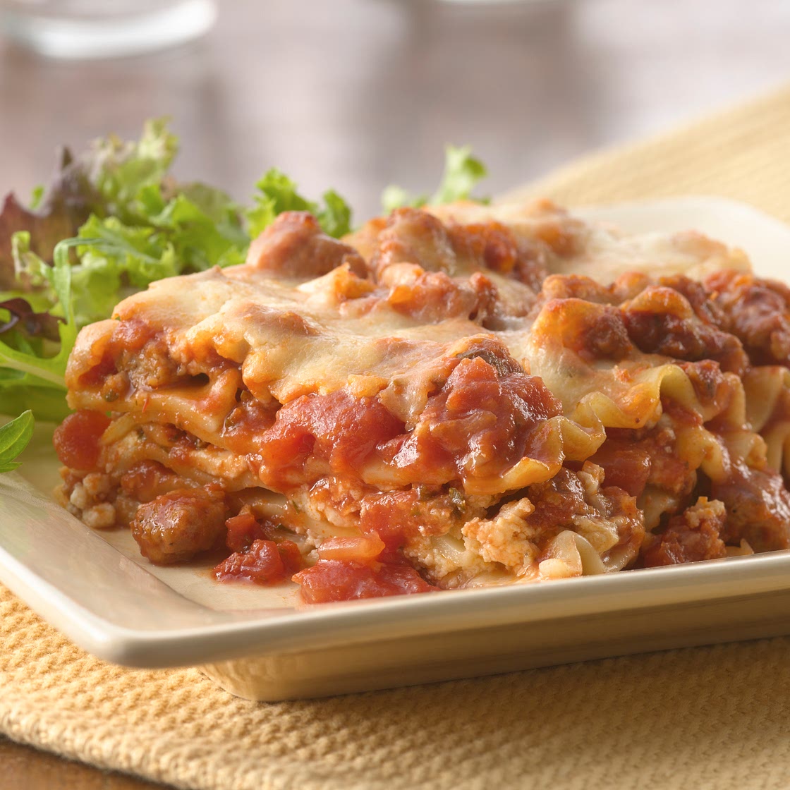 Italian Sausage Lasagna