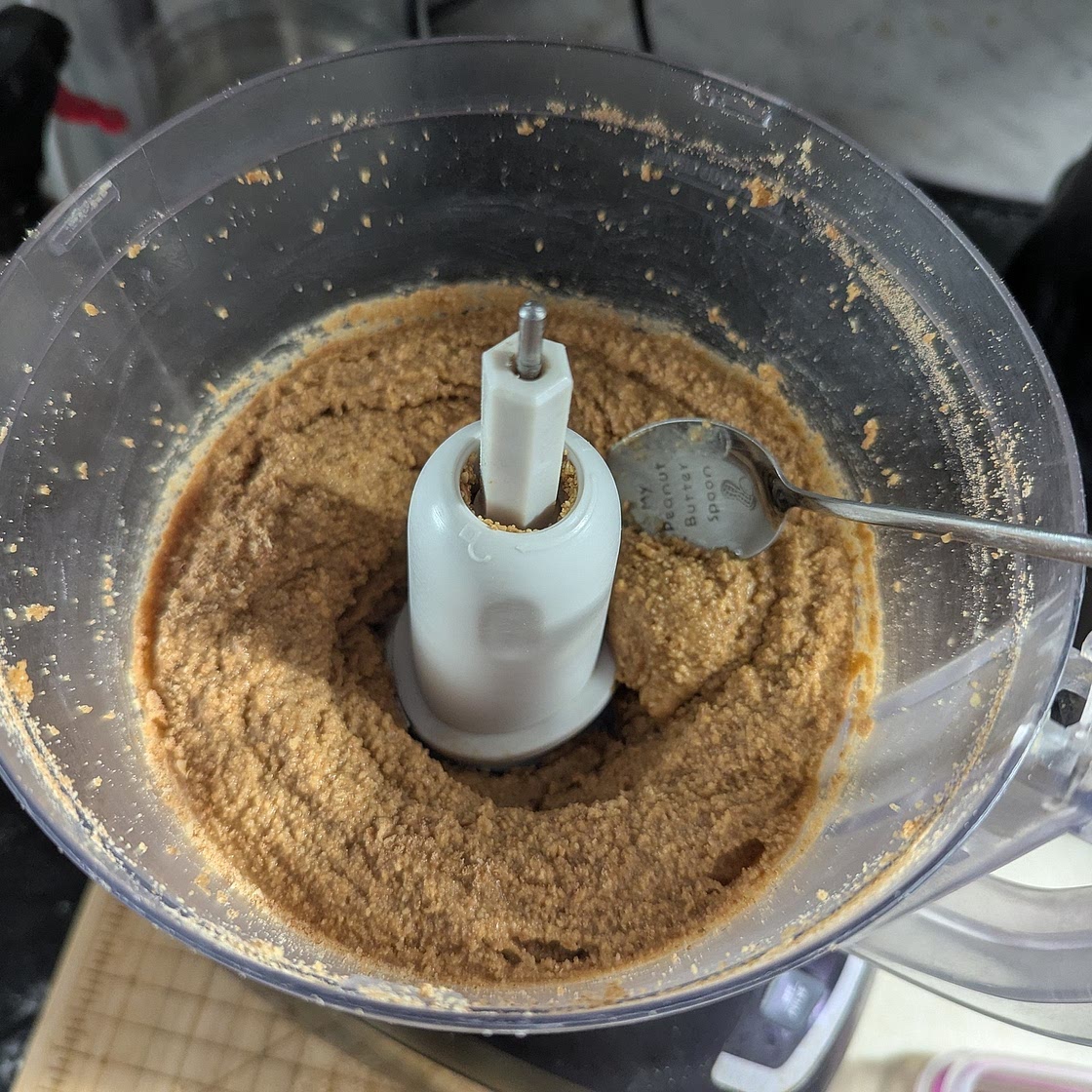 Spoonful of peanut butter