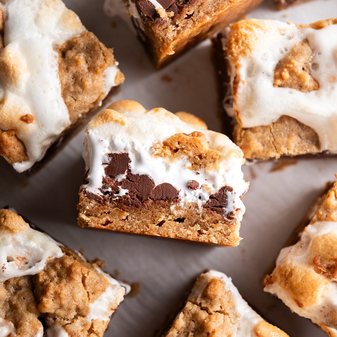 Easy Gooey Chewy S'mores Bars