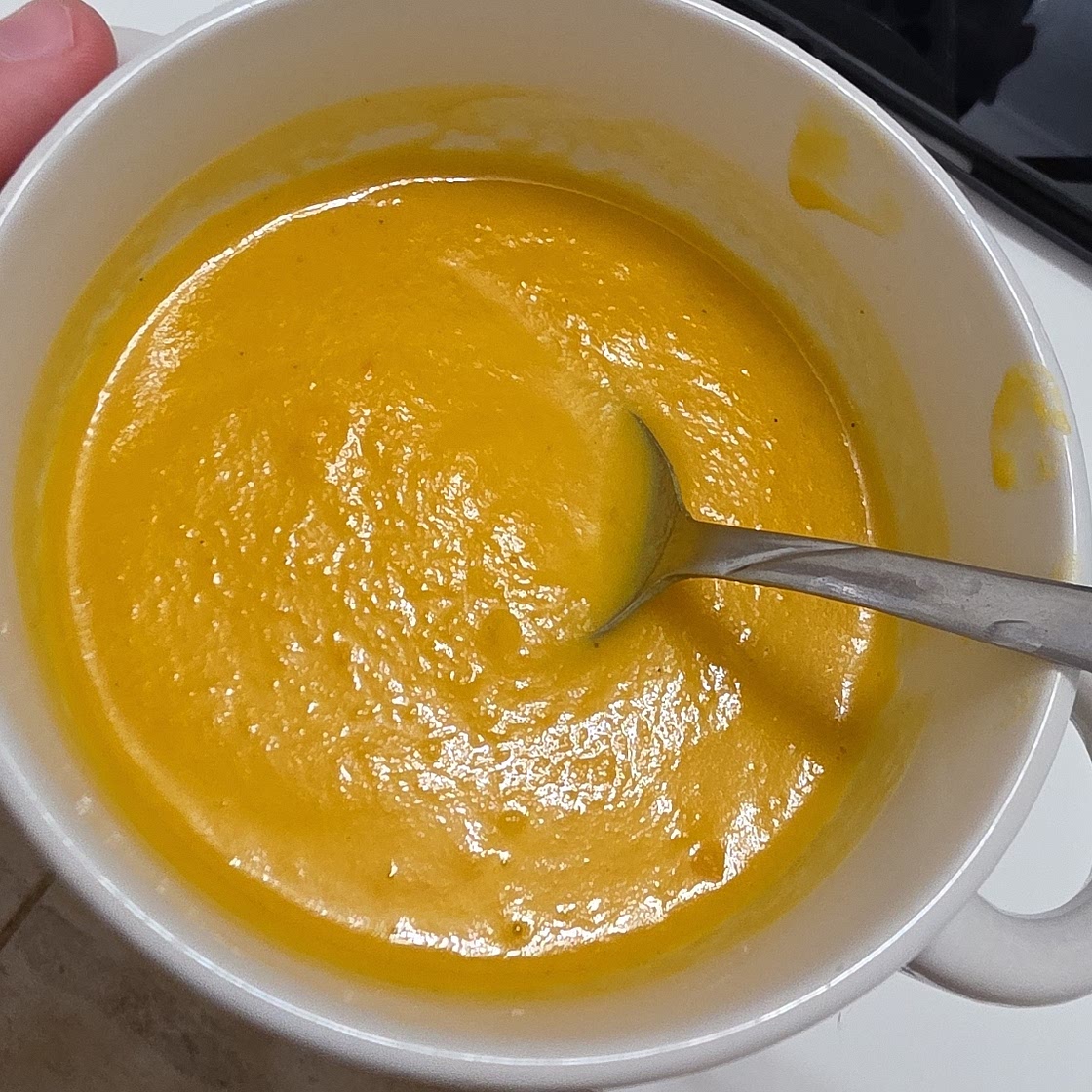 Creamy Roasted Carrot Soup