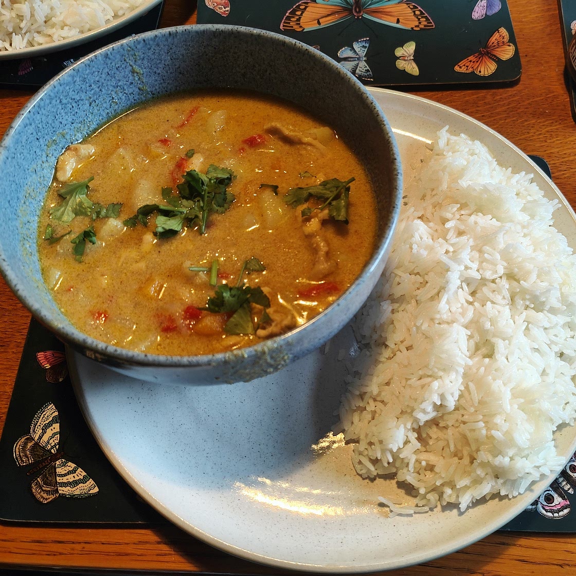 Thai Yellow Chicken Curry with Potatoes