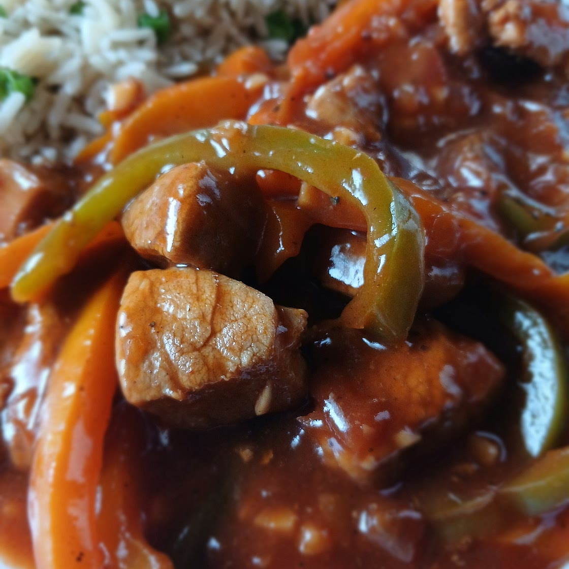 Sweet and Sour Pork Tenderloin