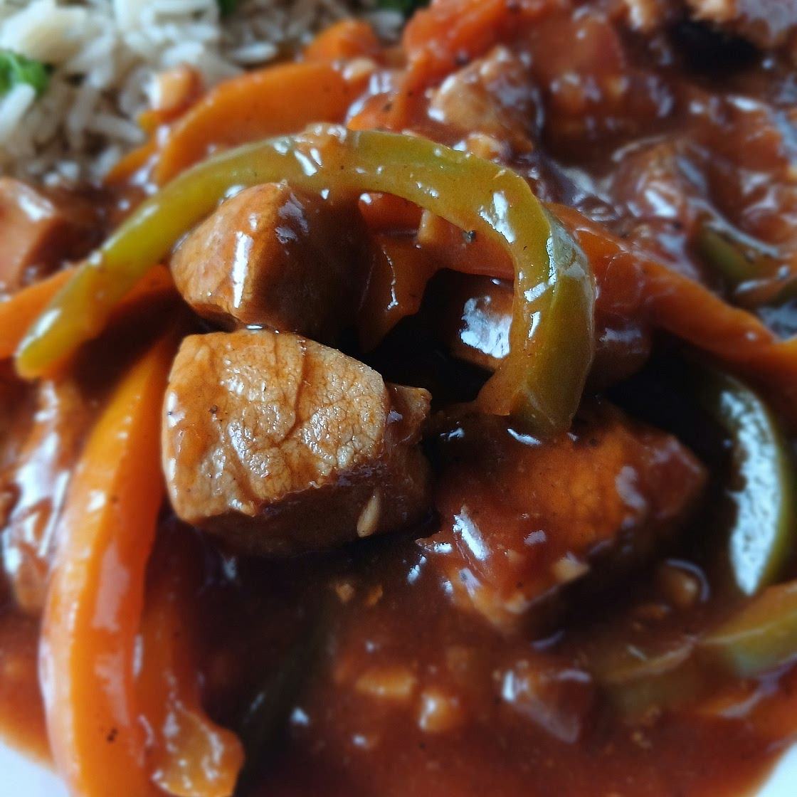 Sweet and Sour Pork Tenderloin