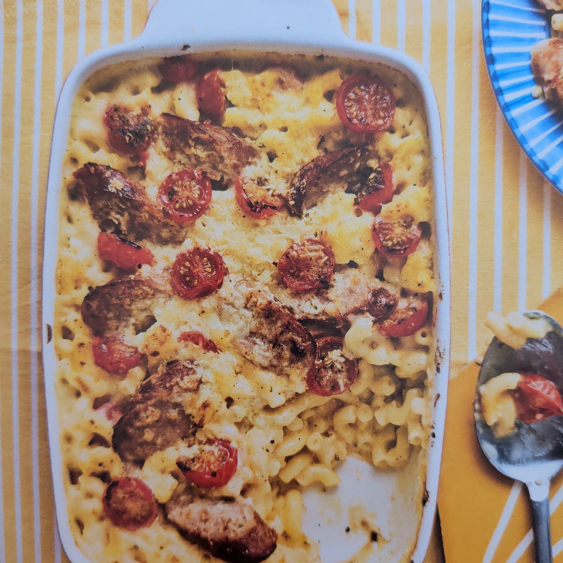 Sausage and Tomato Mac ’n’ Cheese