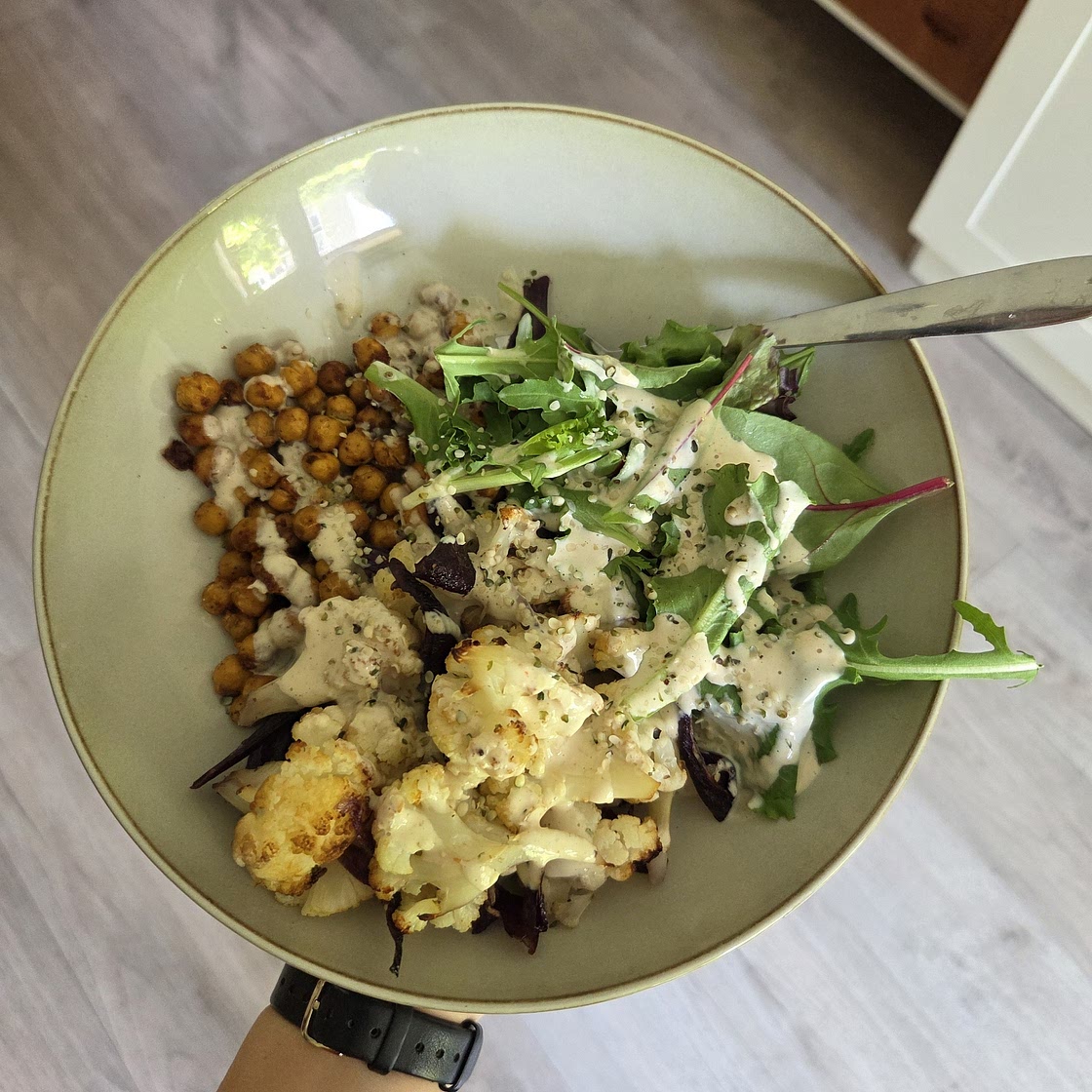 Roasted Cauliflower Salad