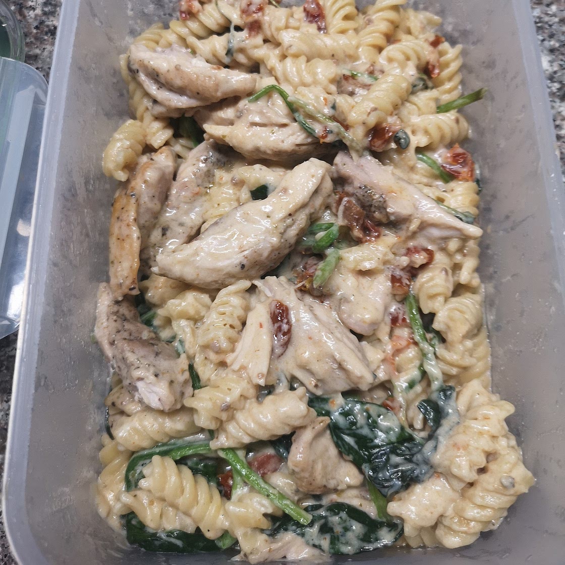 Chicken Spinach Pasta