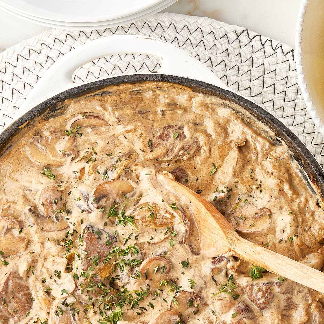 Beef Stroganoff