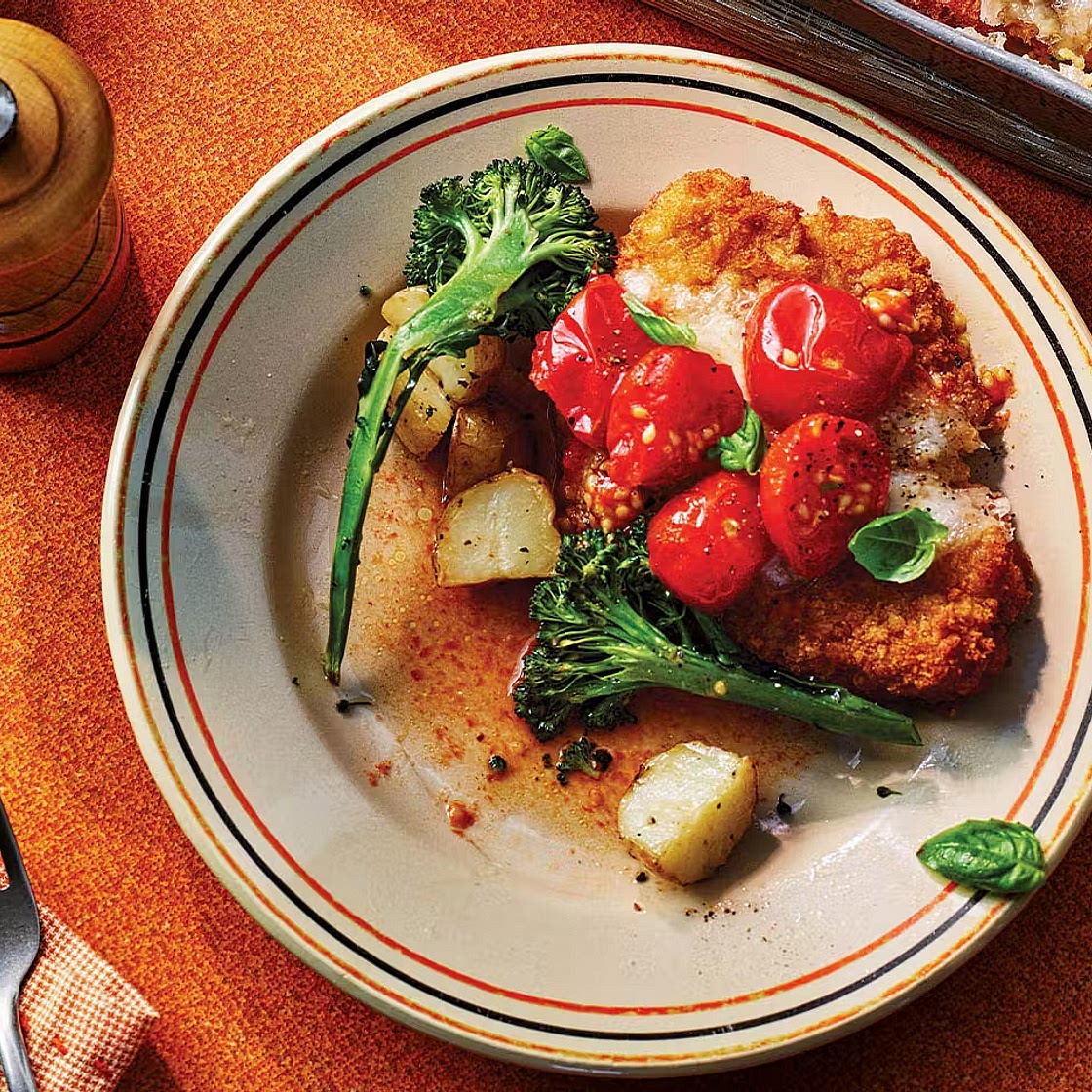 Chicken & Broccoli 'Parmigiana'