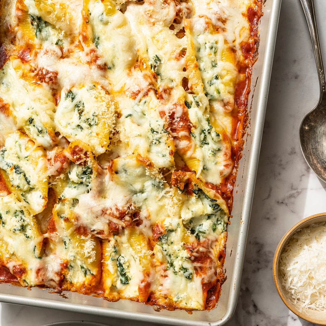 Spinach Stuffed Shells