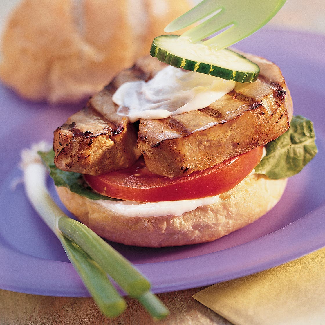 Grilled Tuna Sandwiches
