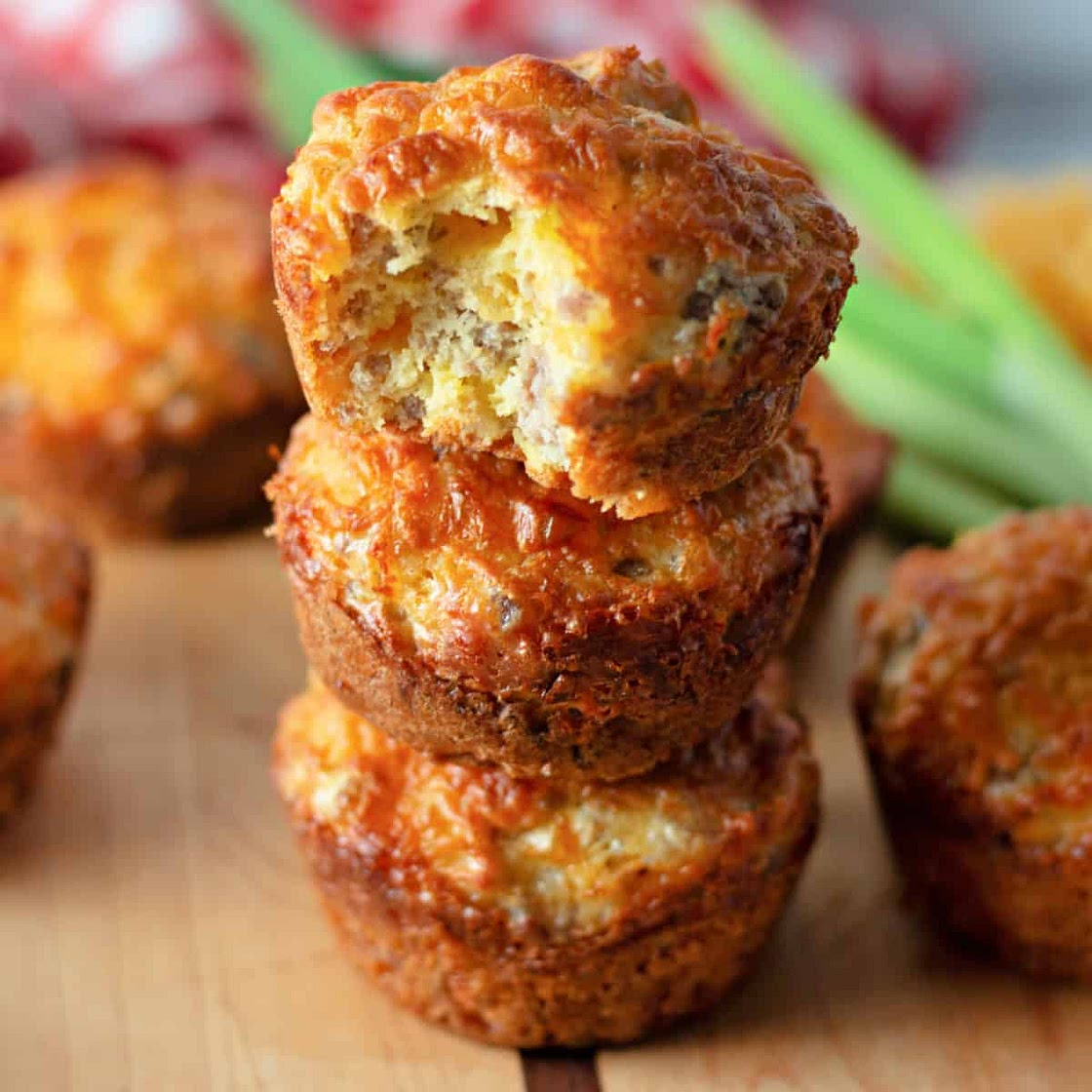 Sausage Breakfast Muffins (4-ingredients)