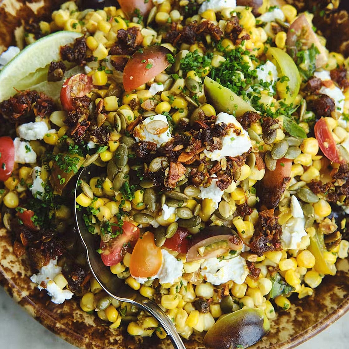 Chili Crisp Corn