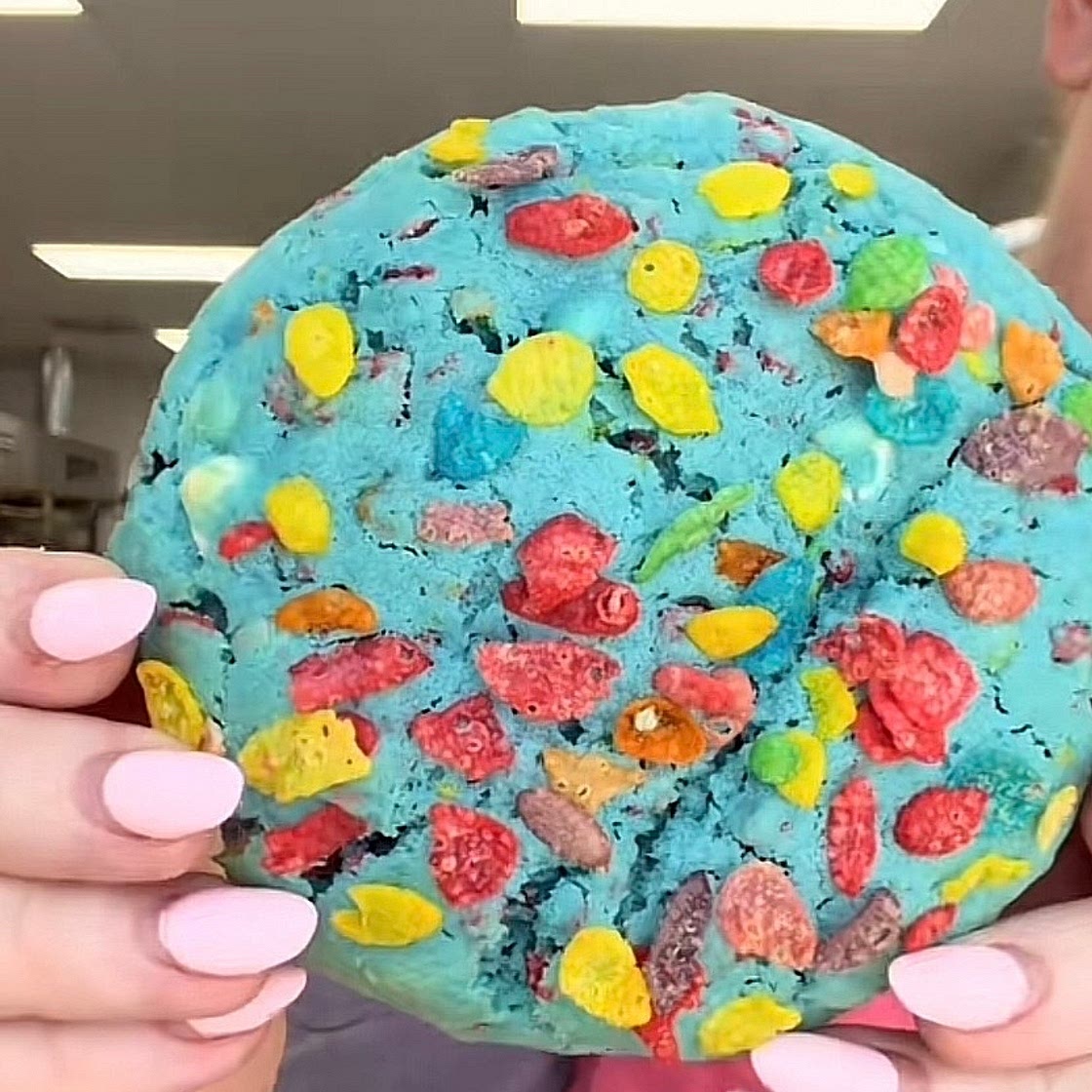 Trix (Fruity Pebbles) Cookies