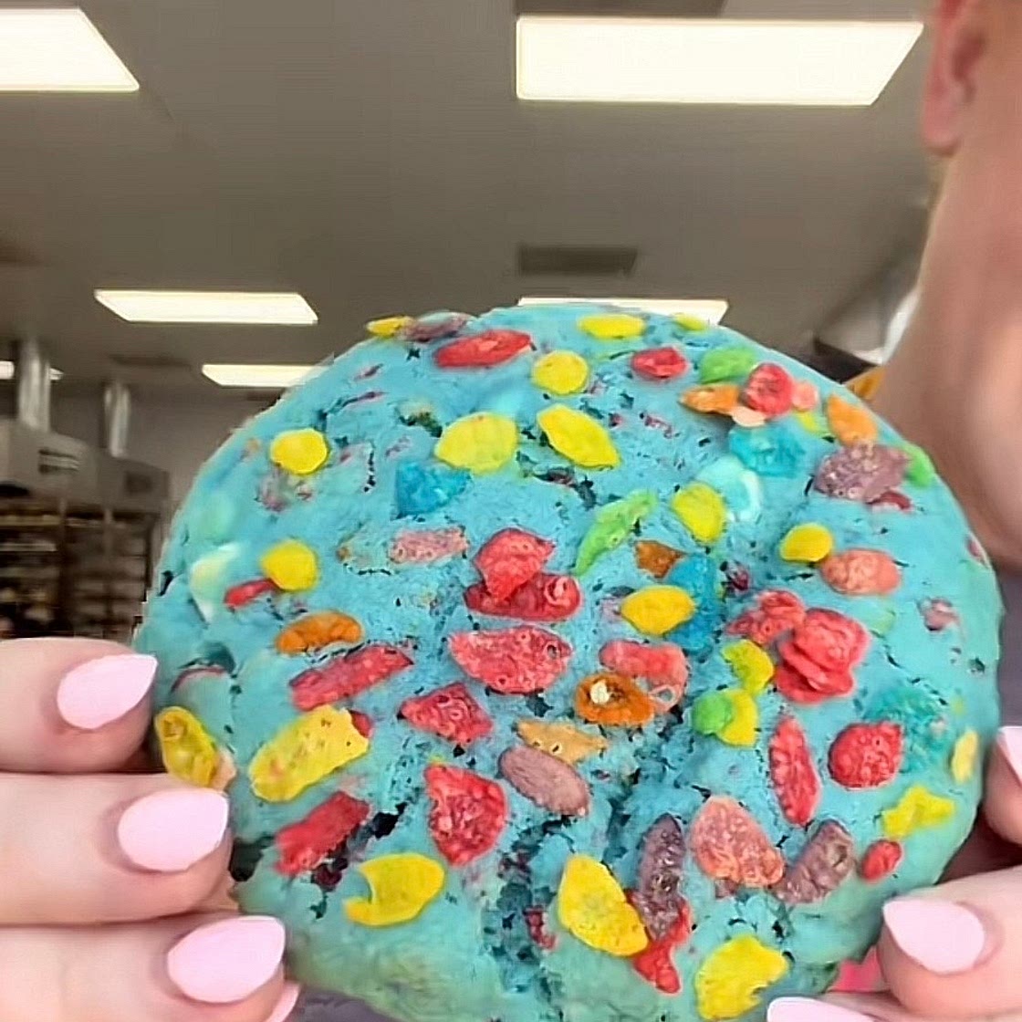 Trix (Fruity Pebbles) Cookies