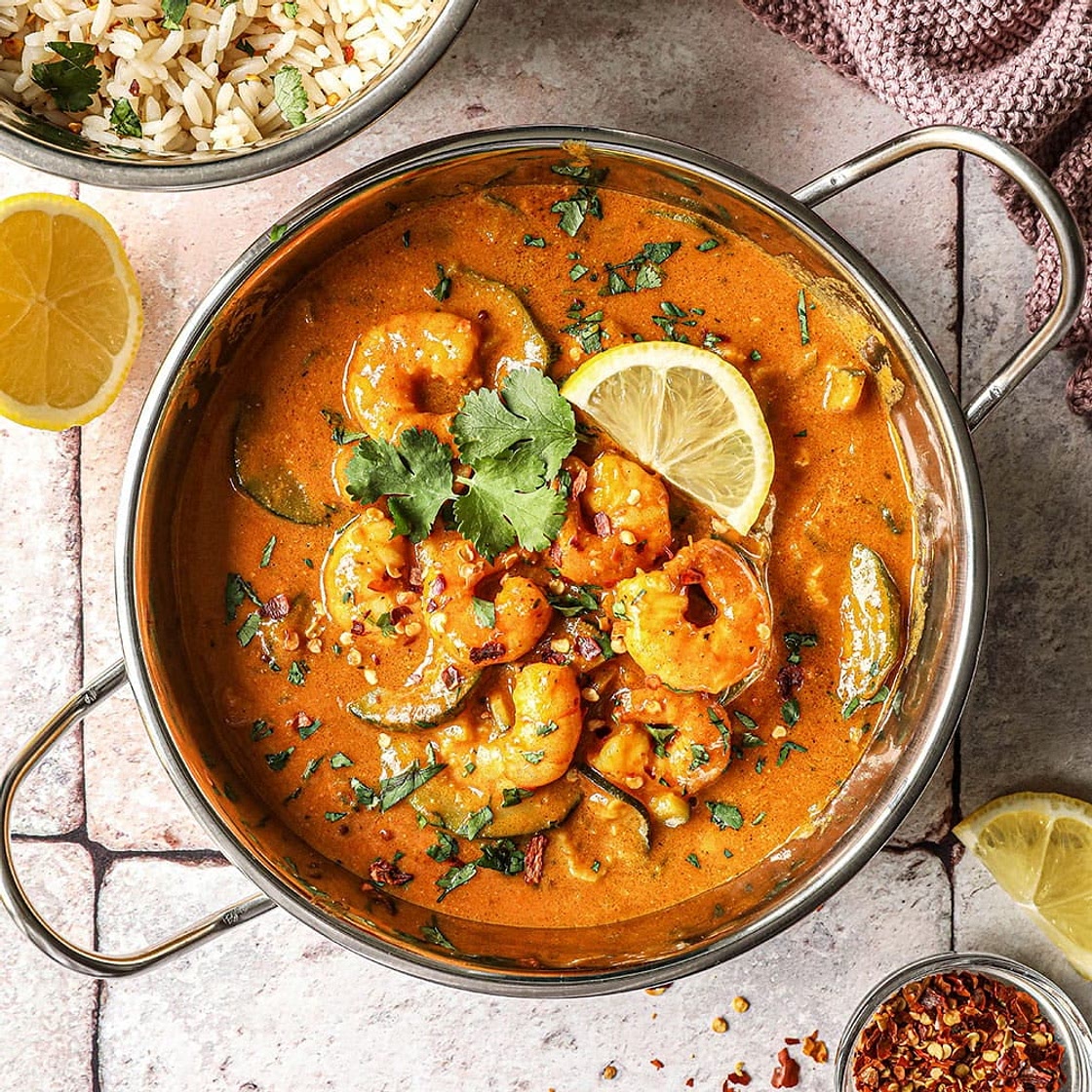 Quick Prawn Coconut Curry